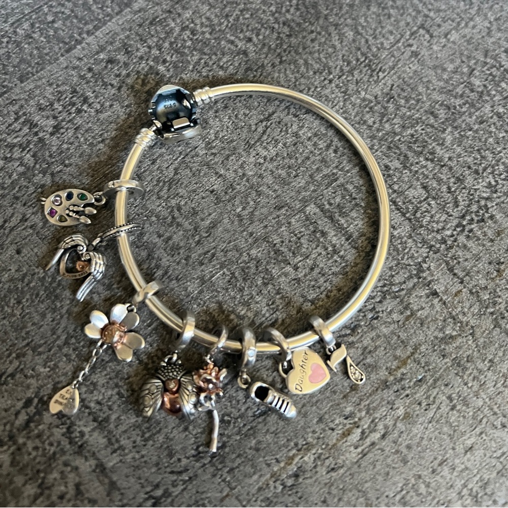 Pandora Bracelet with charms